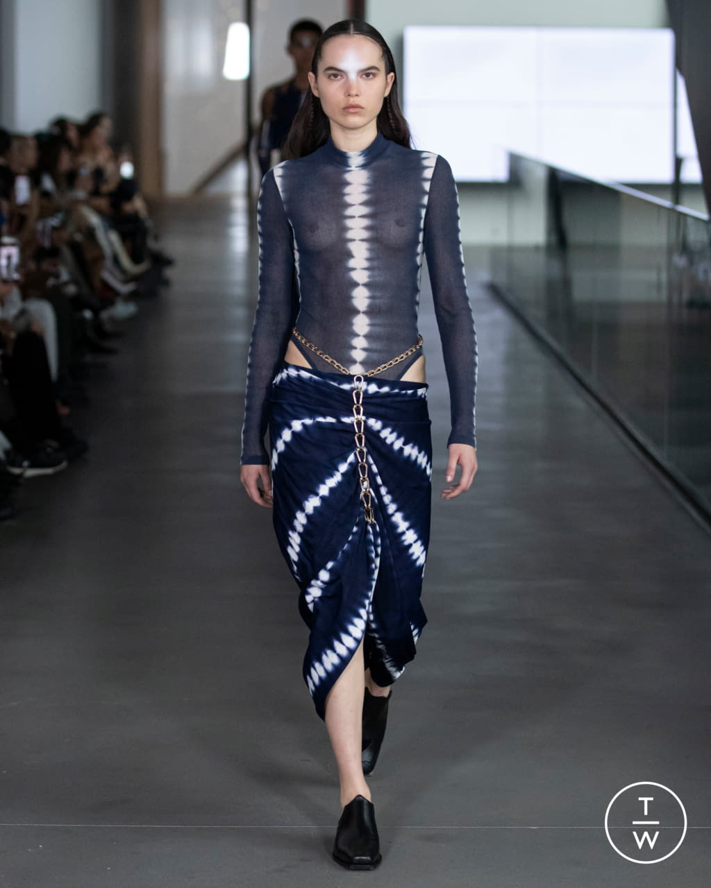 Fashion Week New York Fall/Winter 2020 look 14 from the Dion Lee collection womenswear