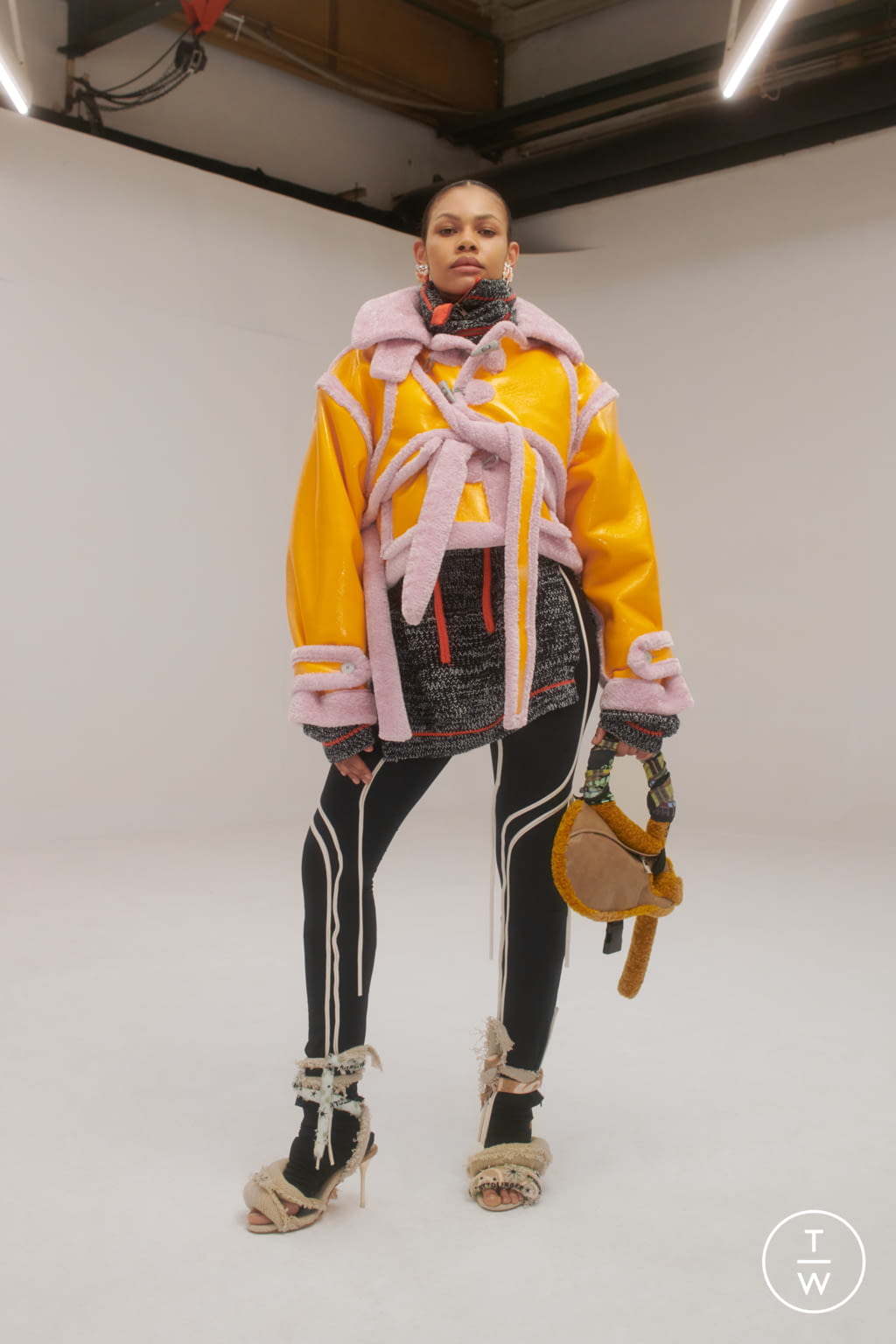 Fashion Week Paris Fall/Winter 2021 look 14 from the Ottolinger collection womenswear