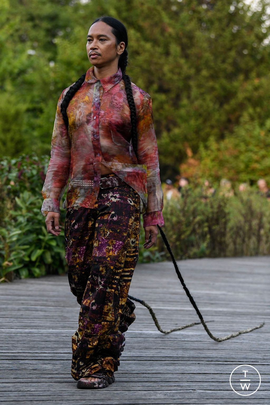 Fashion Week New York Spring/Summer 2023 look 32 from the Collina Strada collection womenswear