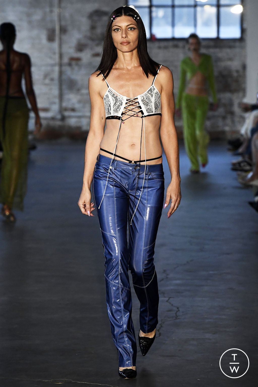 Fashion Week New York Spring/Summer 2023 look 7 from the Priscavera collection 女装