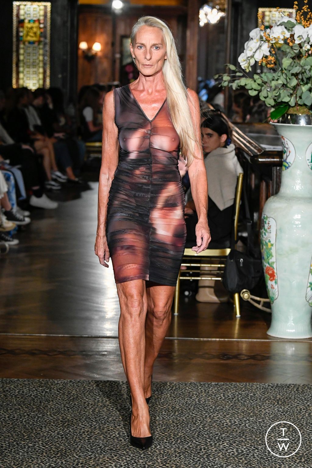 Fashion Week New York Spring/Summer 2023 look 31 from the Puppets and Puppets collection womenswear