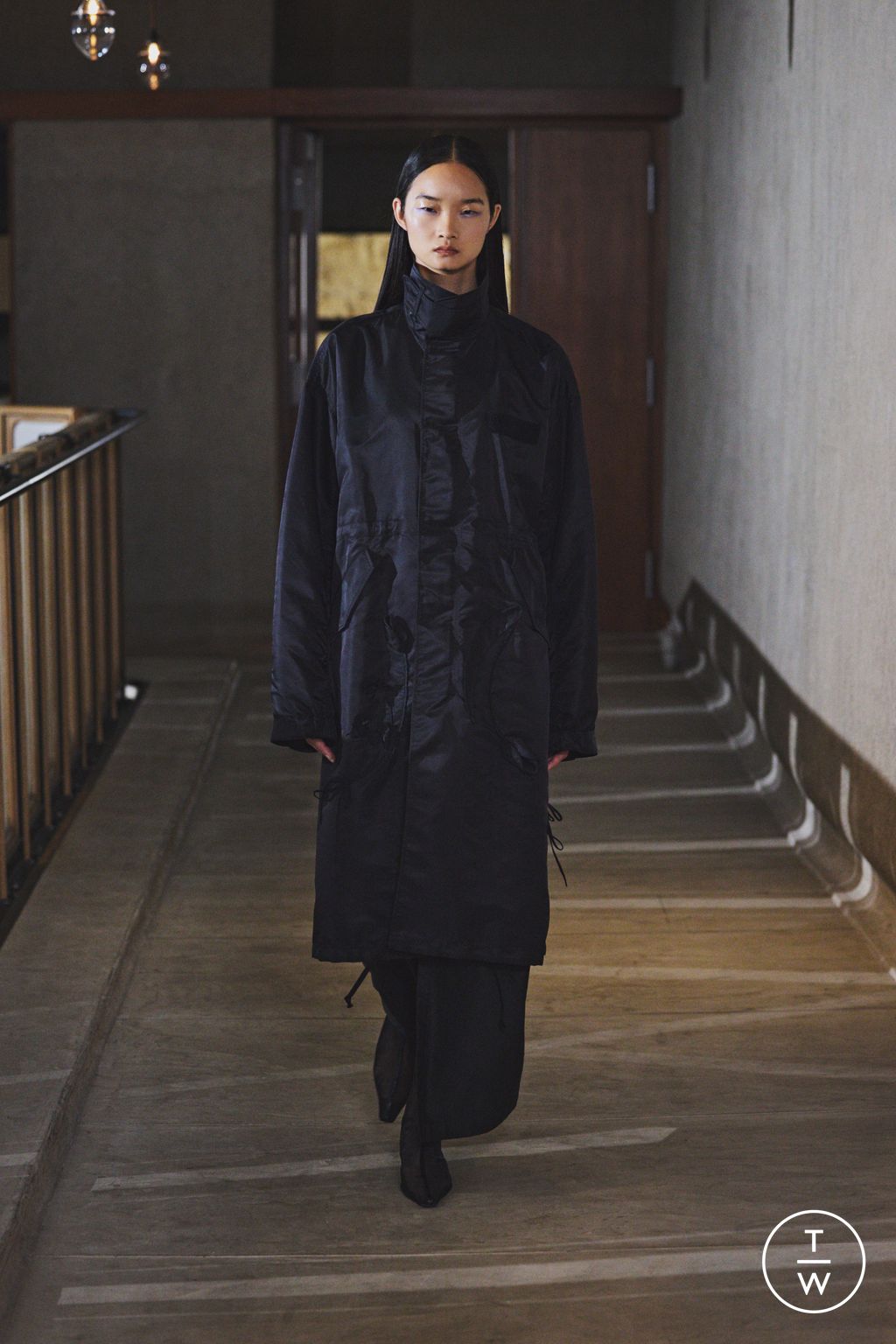 Fashion Week Paris Spring/Summer 2026 look 14 from the Mame Kurogouchi collection womenswear