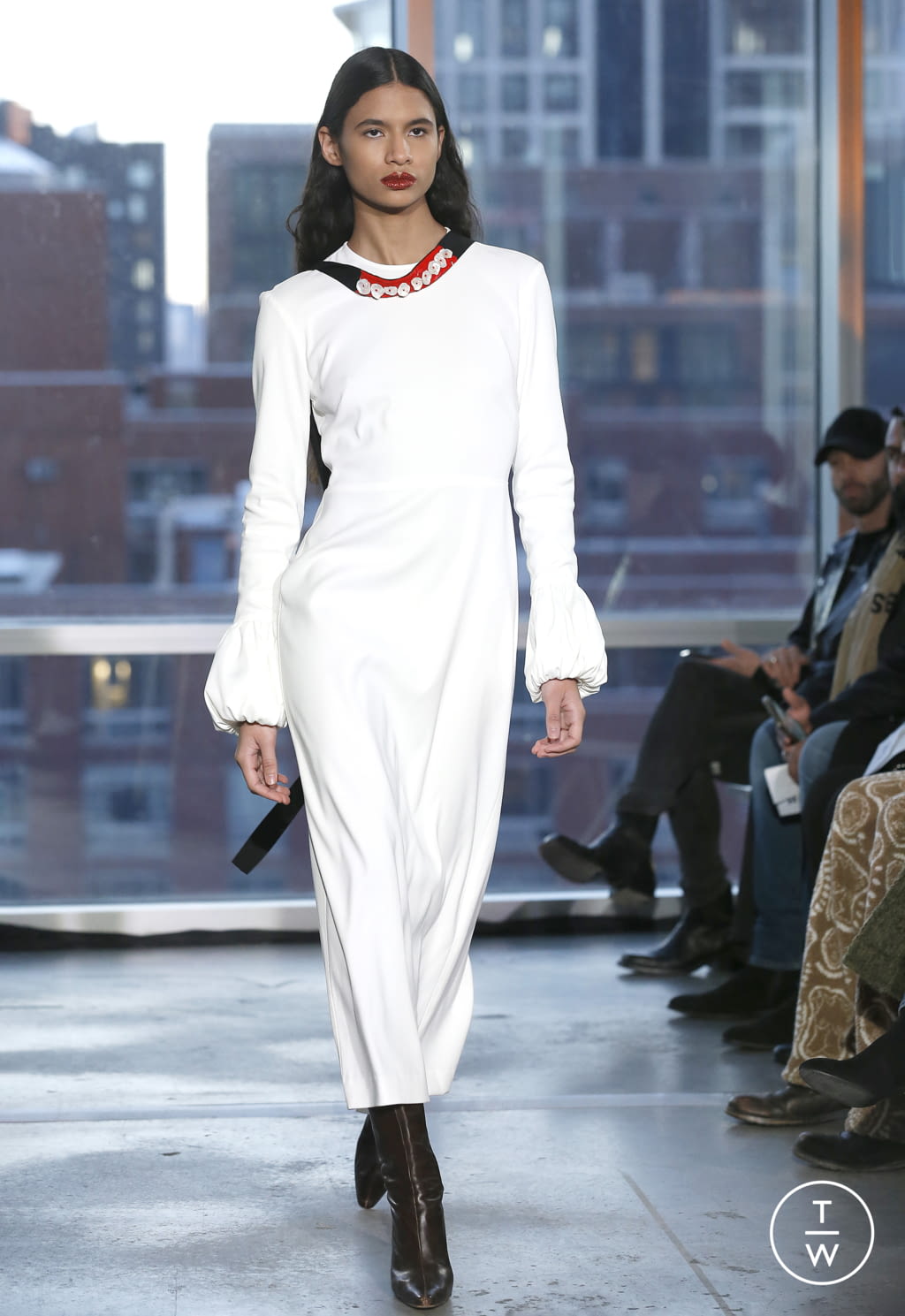 Fashion Week New York Fall/Winter 2022 look 15 from the Duncan collection 女装