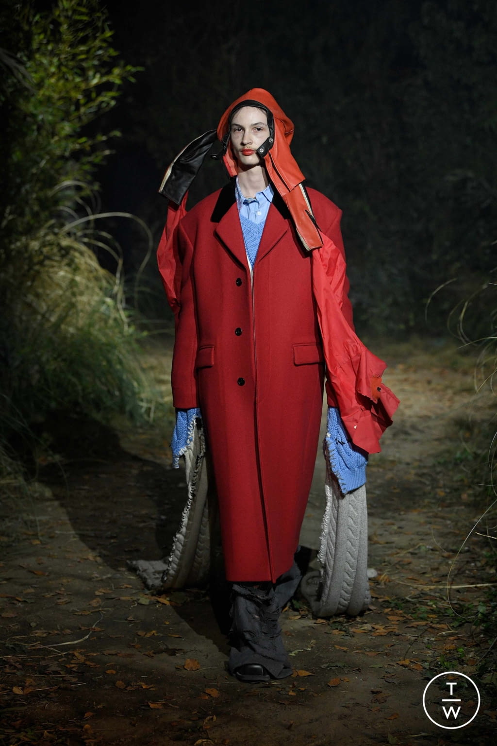 Fashion Week Milan Fall/Winter 2022 look 15 from the Marni collection 女装