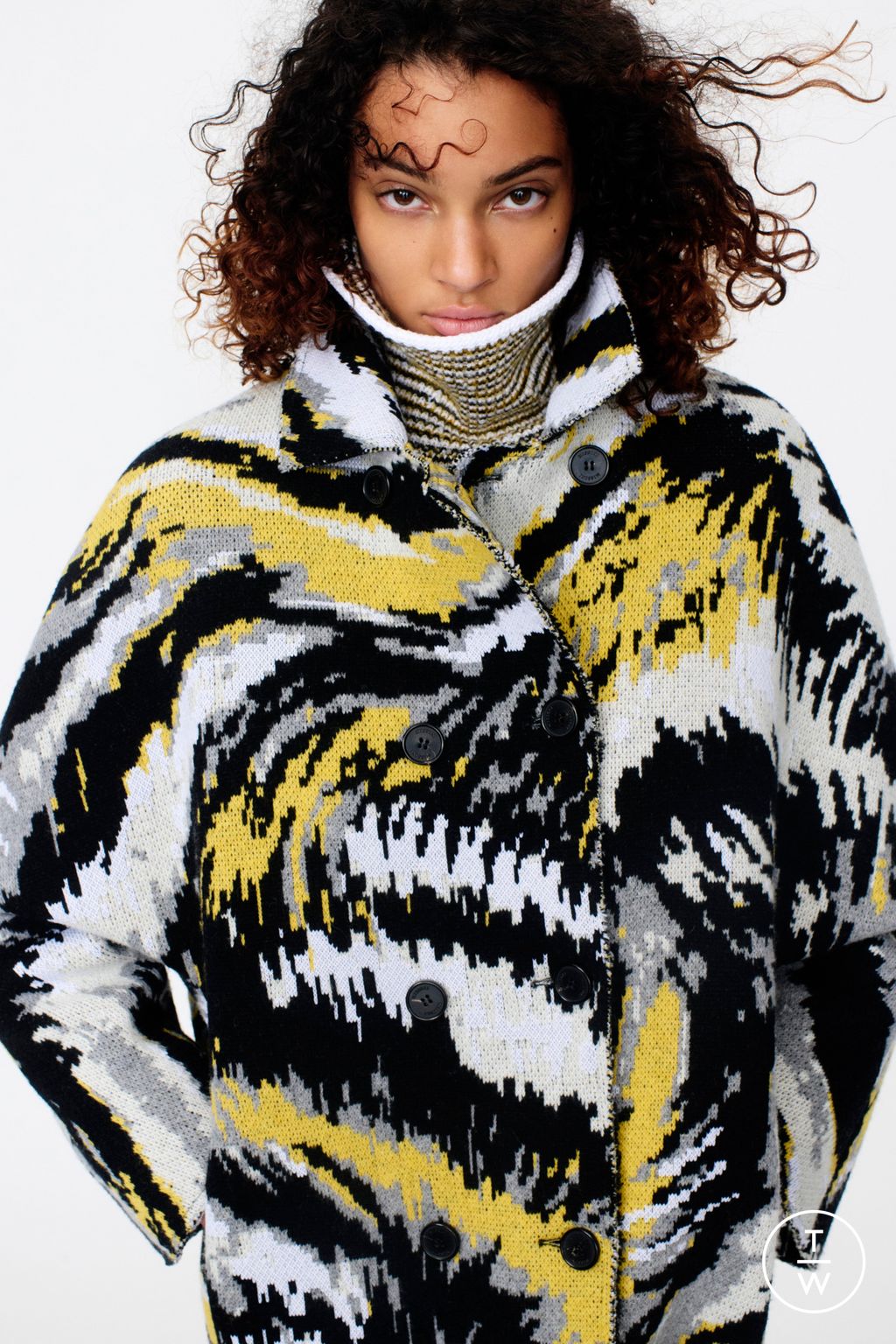 Fashion Week Milan Pre-Fall 2025 look 15 de la collection Missoni womenswear