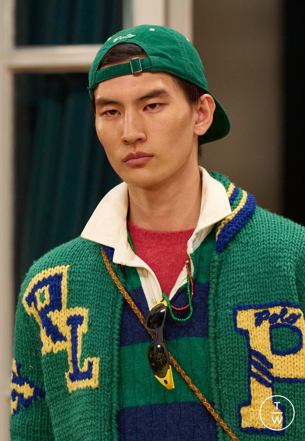 Fashion Week Milan Fall/Winter 2026 look 15 from the Polo Ralph Lauren collection 男装配饰
