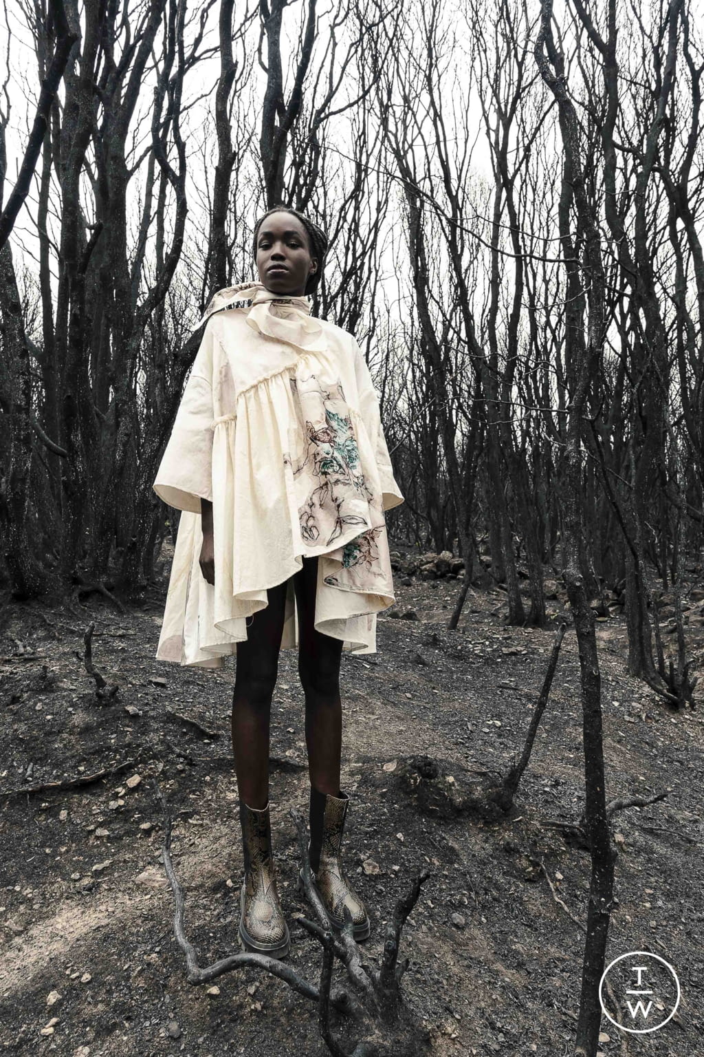 Fashion Week Milan Spring/Summer 2022 look 15 from the Antonio Marras collection womenswear