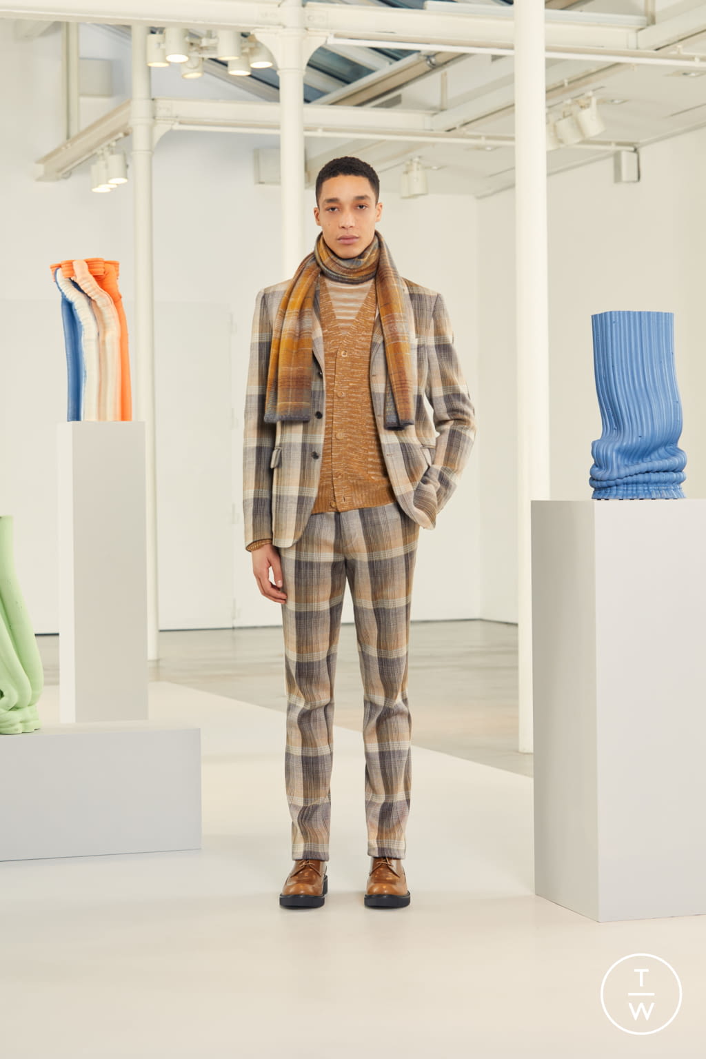 Fashion Week Milan Fall/Winter 2019 look 15 from the Missoni collection 男装