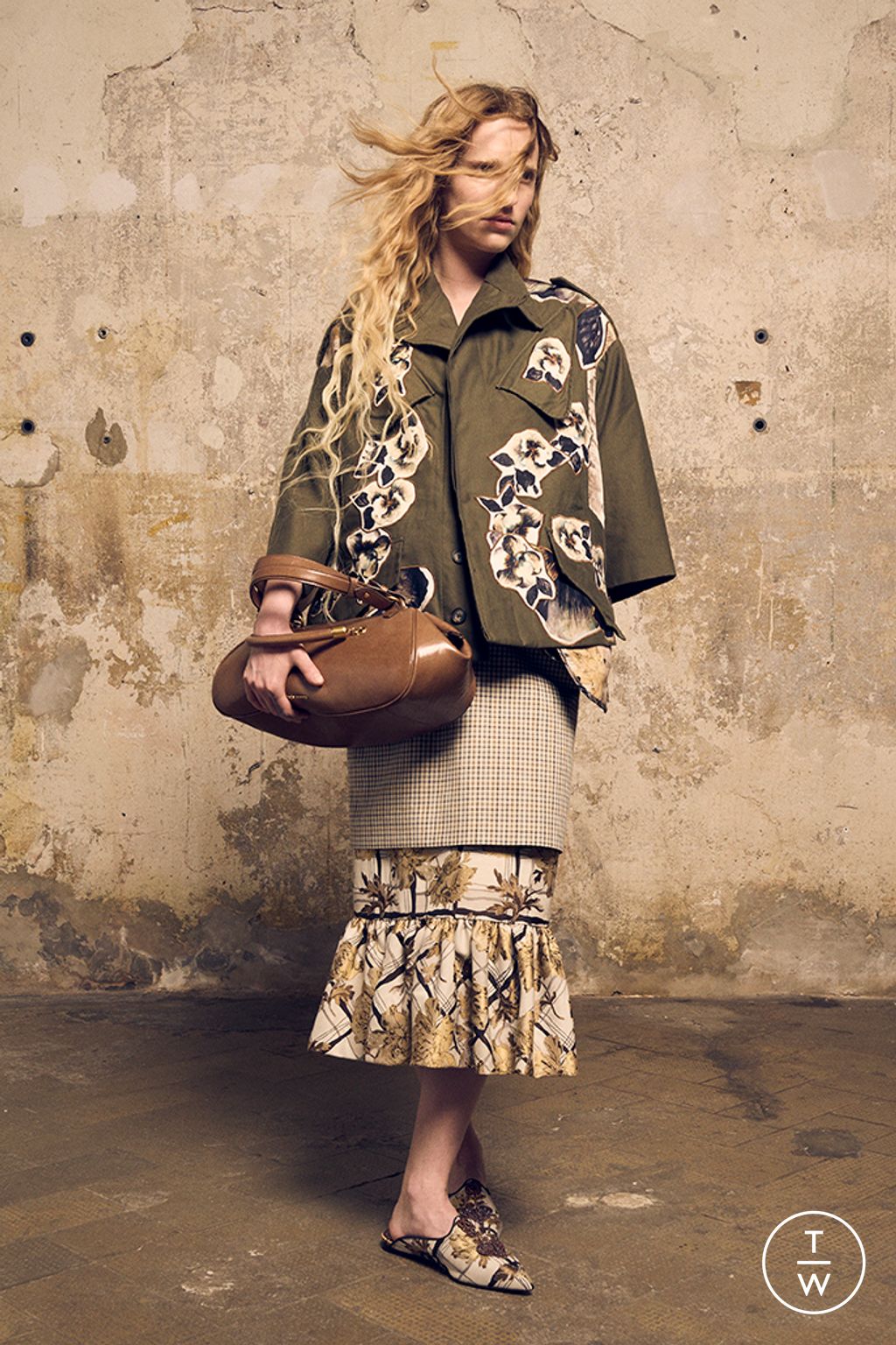 Fashion Week Milan Resort 2026 look 15 from the Antonio Marras collection womenswear