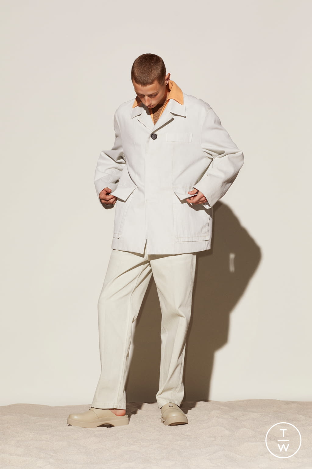 Fashion Week Milan Spring/Summer 2022 look 15 de la collection SOLID HOMME menswear