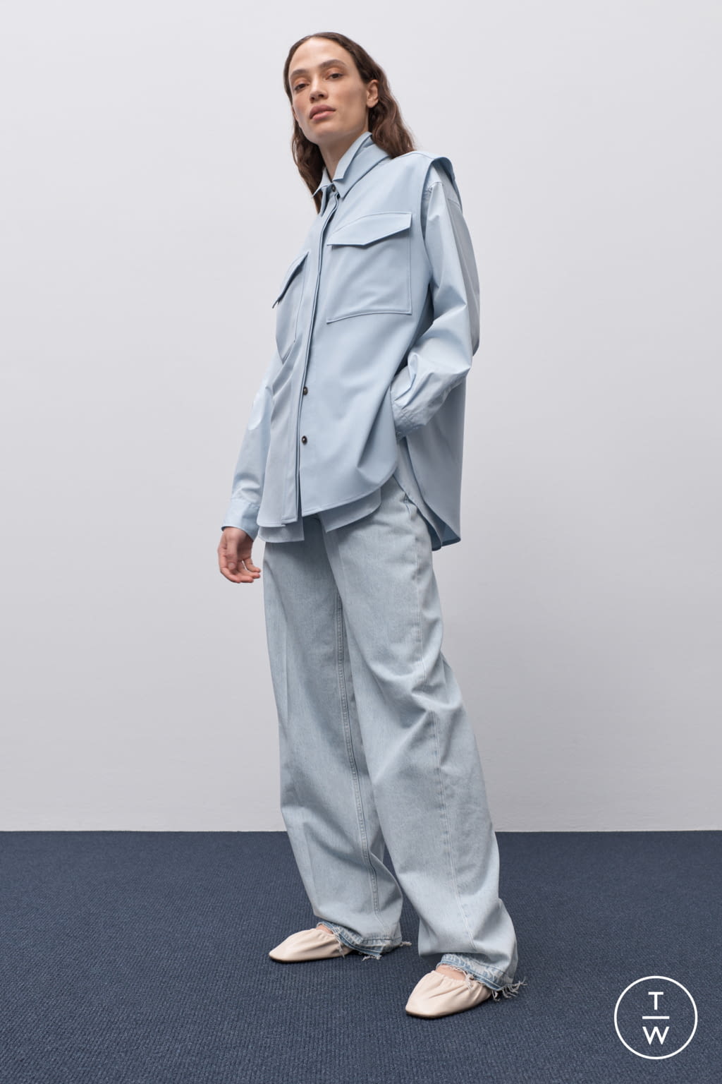Fashion Week Paris Spring/Summer 2022 look 19 from the Closed collection womenswear