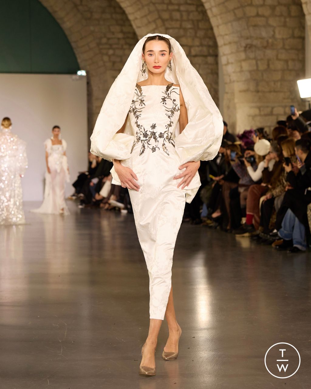 Fashion Week Paris Spring/Summer 2026 look 15 from the Juana Martin collection couture