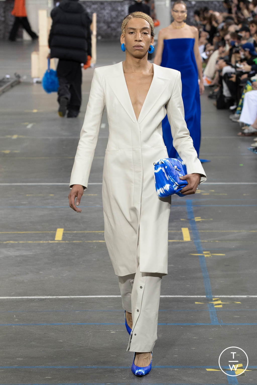 Fashion Week Paris Fall/Winter 2021 look 15 de la collection Off-White womenswear