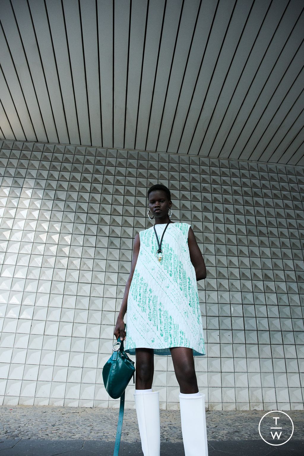 Fashion Week Milan Resort 2024 look 15 de la collection Jil Sander womenswear