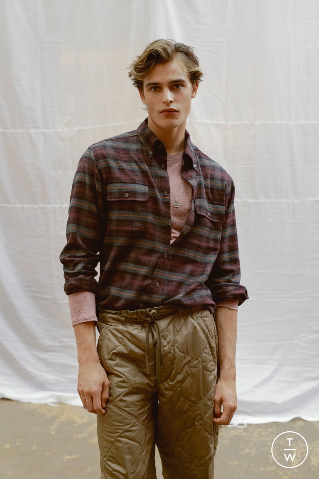 Fashion Week Paris Fall/Winter 2019 look 15 from the Isabel Marant collection 男装