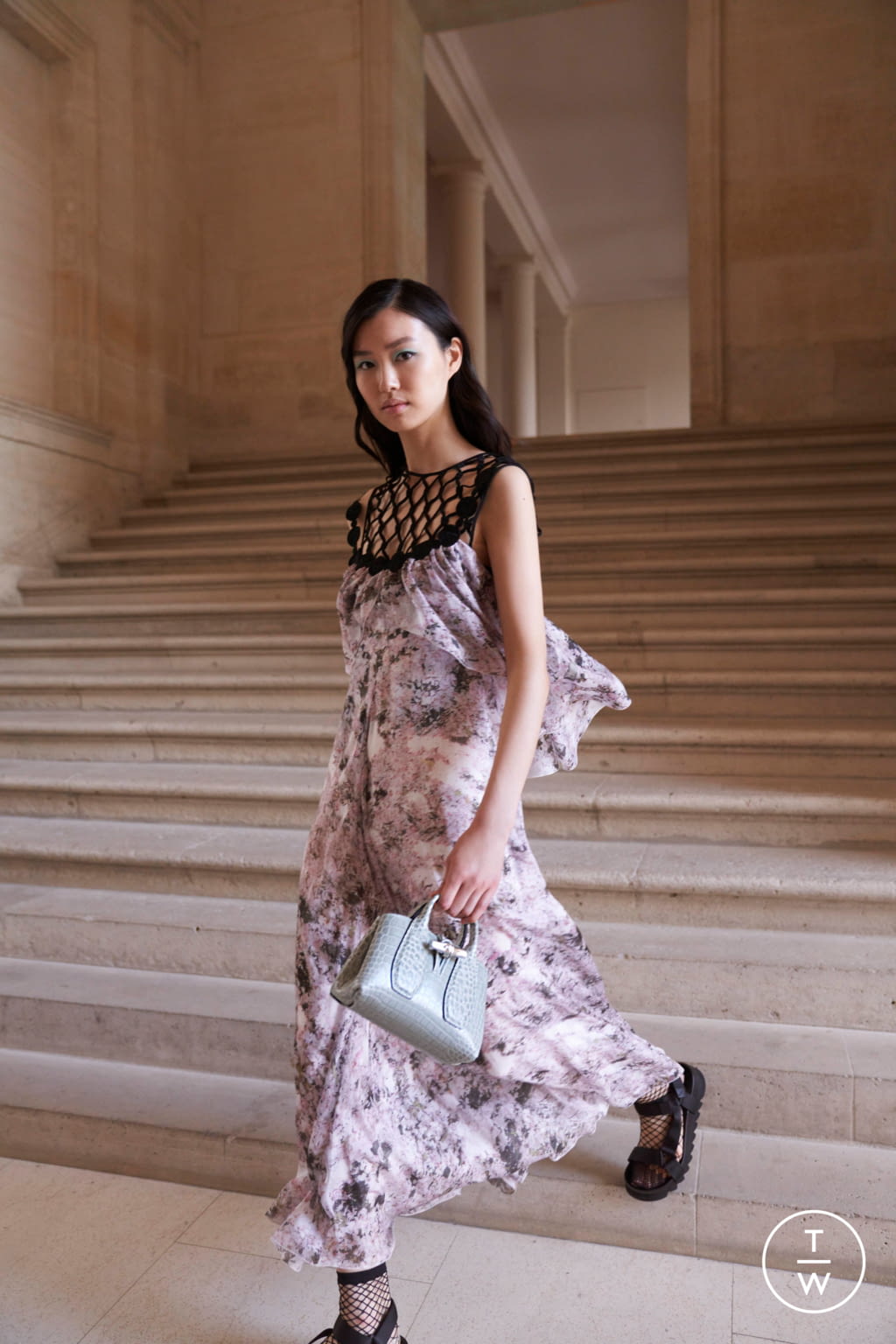 Fashion Week New York Spring/Summer 2021 look 15 from the Longchamp collection 女装