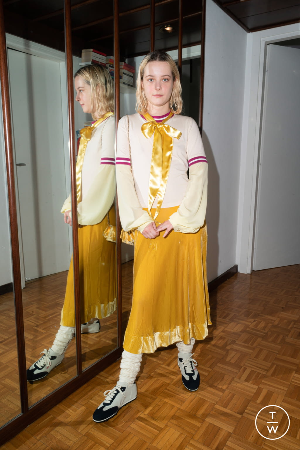 Fashion Week Milan Resort 2022 look 15 from the Marni collection 女装