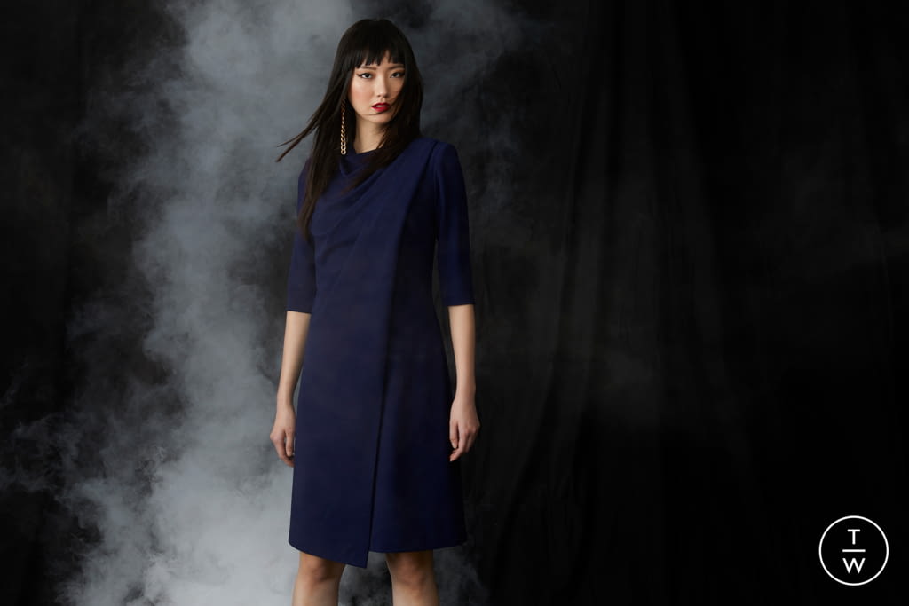 Fashion Week New York Pre-Fall 2021 look 15 de la collection Badgley Mischka womenswear