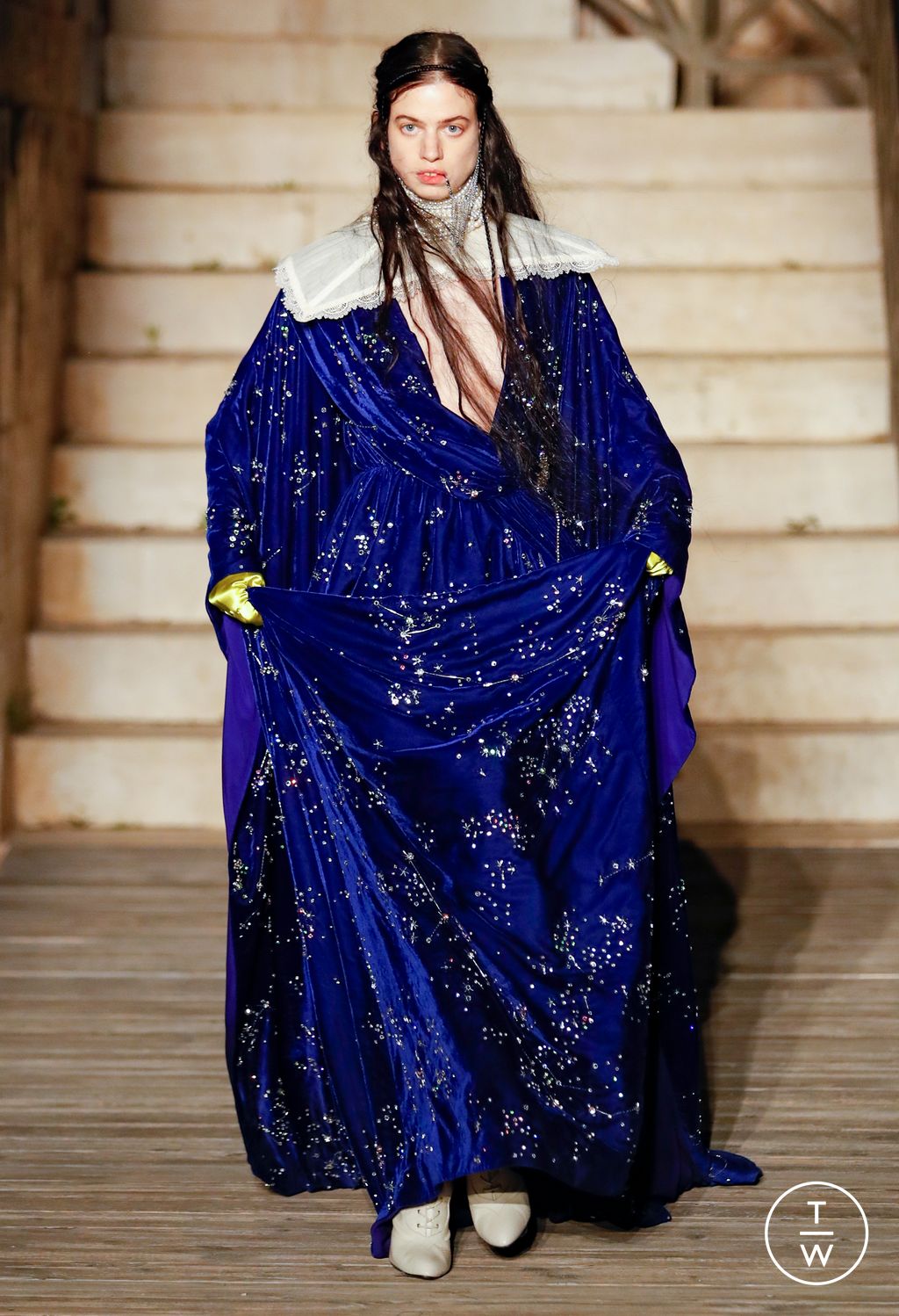 Fashion Week Milan Resort 2023 look 101 from the Gucci collection womenswear