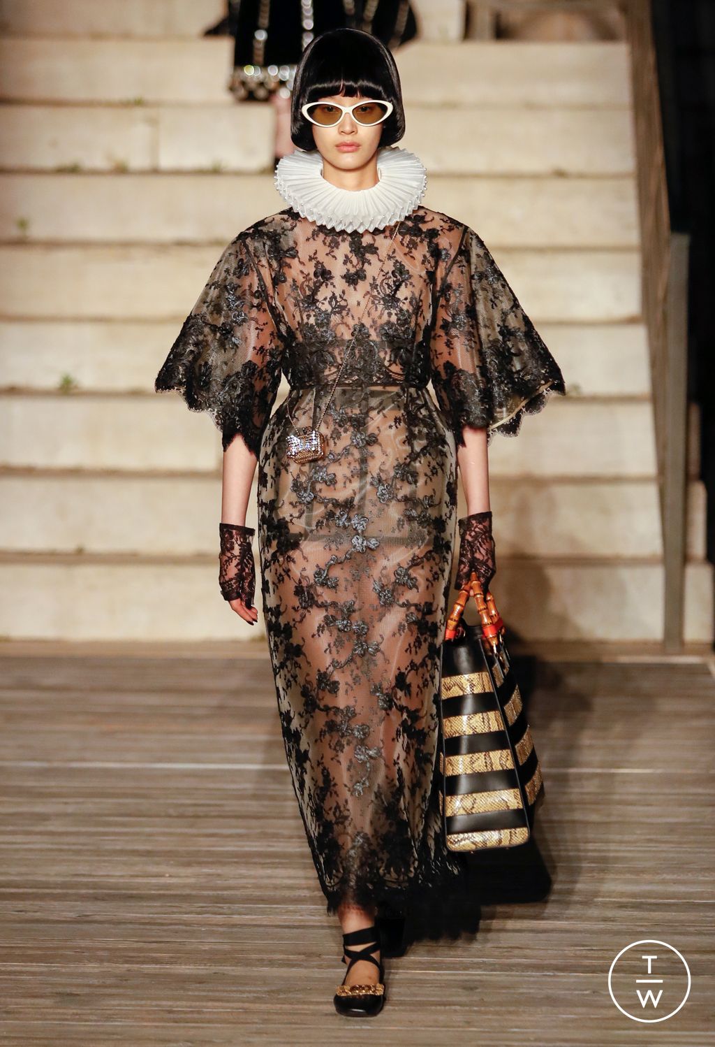Fashion Week Milan Resort 2023 look 15 de la collection Gucci womenswear