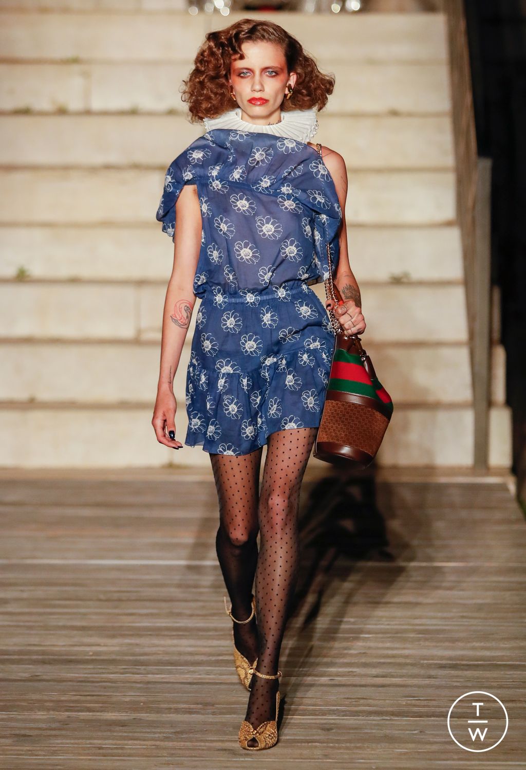 Fashion Week Milan Resort 2023 look 25 de la collection Gucci womenswear