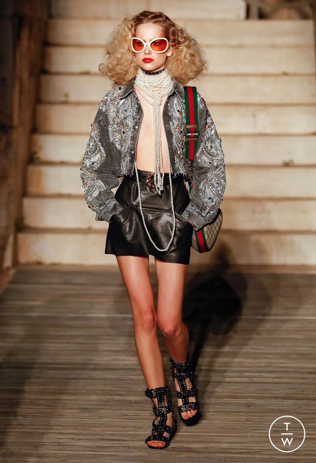 Fashion Week Milan Resort 2023 look 38 from the Gucci collection 女装