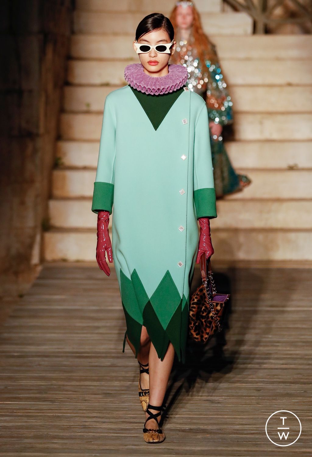 Fashion Week Milan Resort 2023 look 43 from the Gucci collection 女装