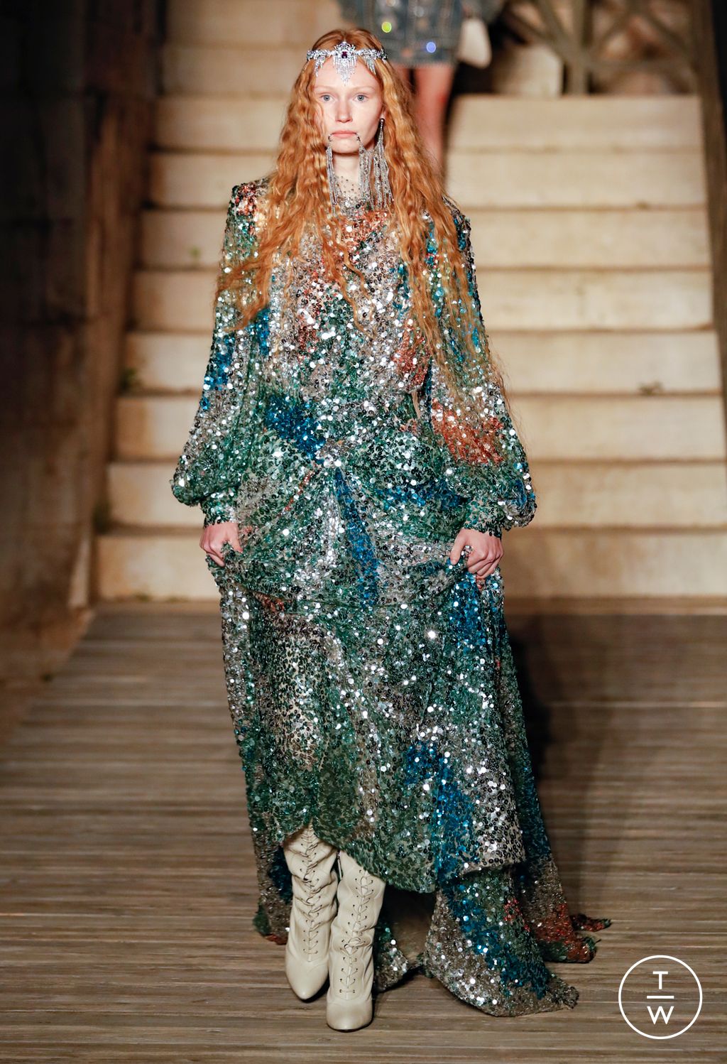 Fashion Week Milan Resort 2023 look 44 from the Gucci collection 女装