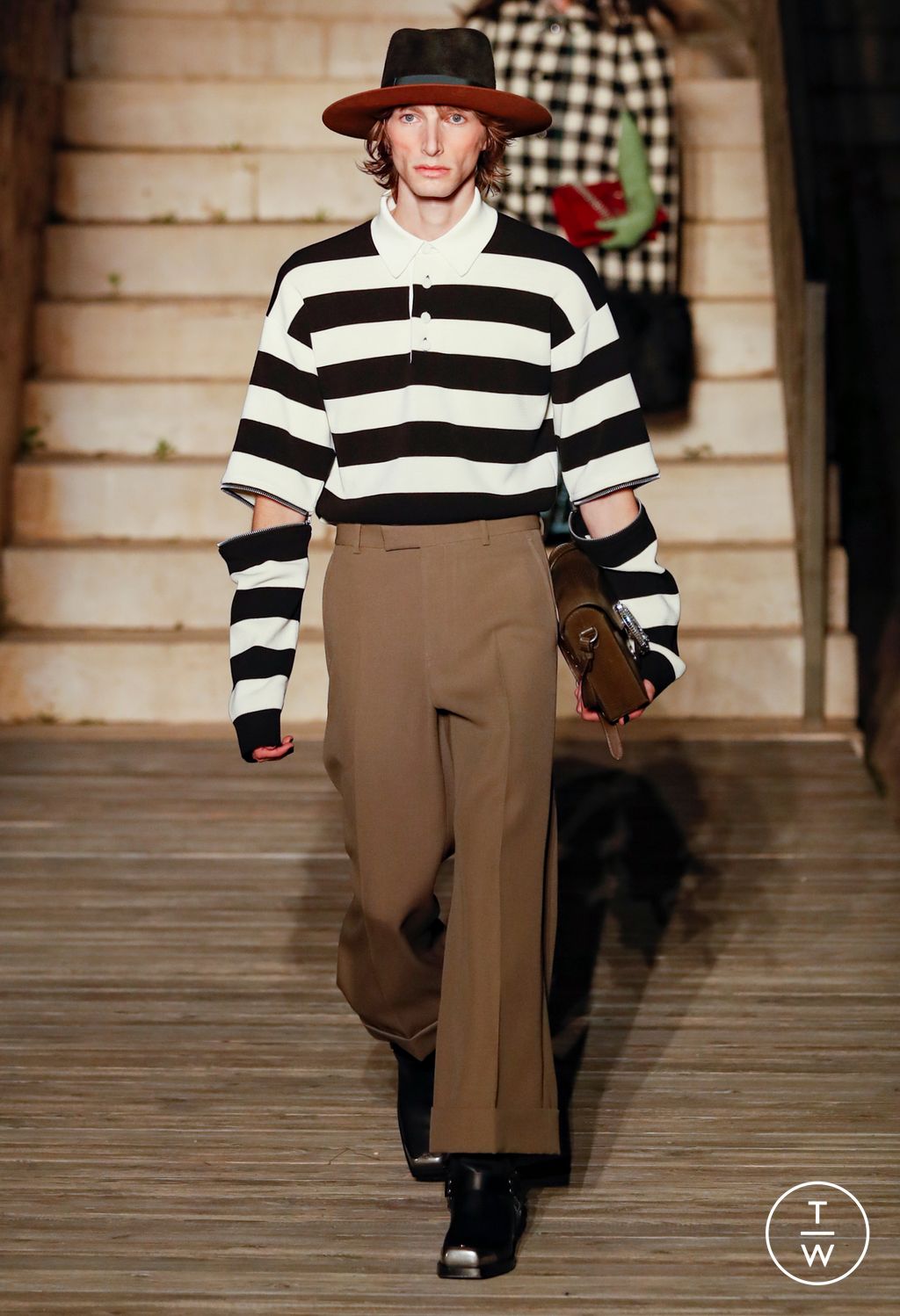 Fashion Week Milan Resort 2023 look 50 from the Gucci collection 女装