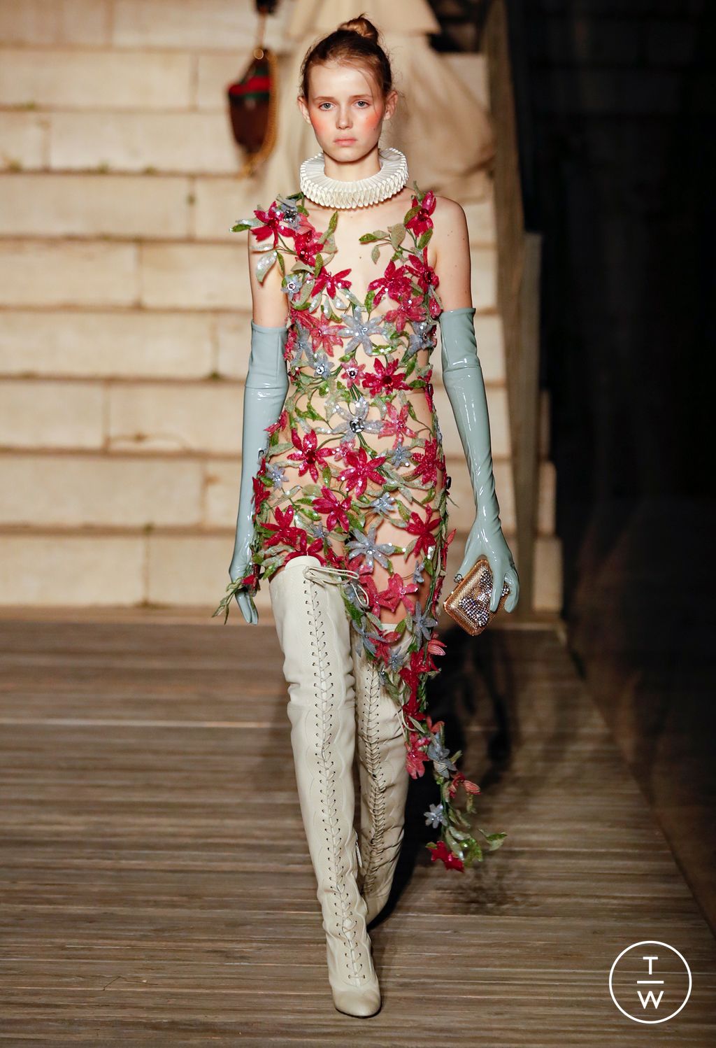 Fashion Week Milan Resort 2023 look 61 from the Gucci collection 女装