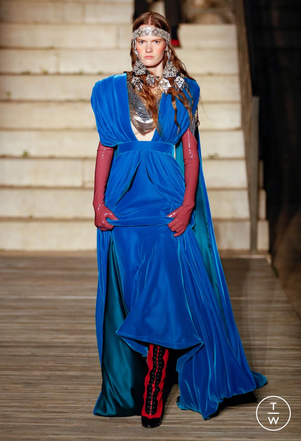 Fashion Week Milan Resort 2023 look 75 from the Gucci collection 女装