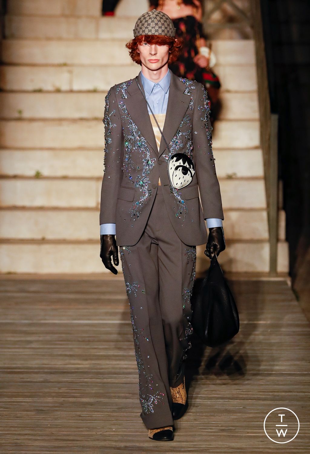 Fashion Week Milan Resort 2023 look 80 from the Gucci collection 女装