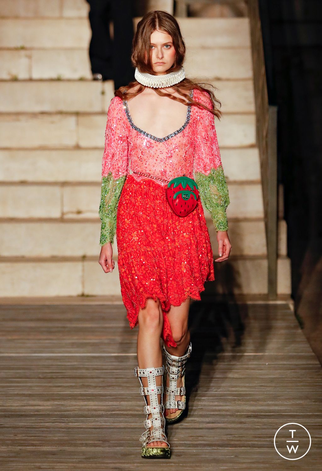 Fashion Week Milan Resort 2023 look 88 from the Gucci collection 女装