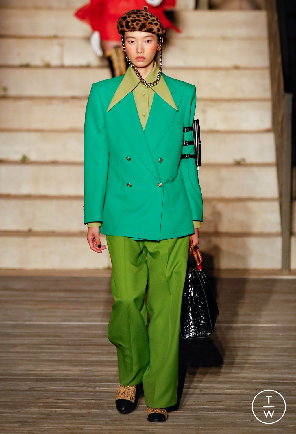 Fashion Week Milan Resort 2023 look 94 from the Gucci collection 女装