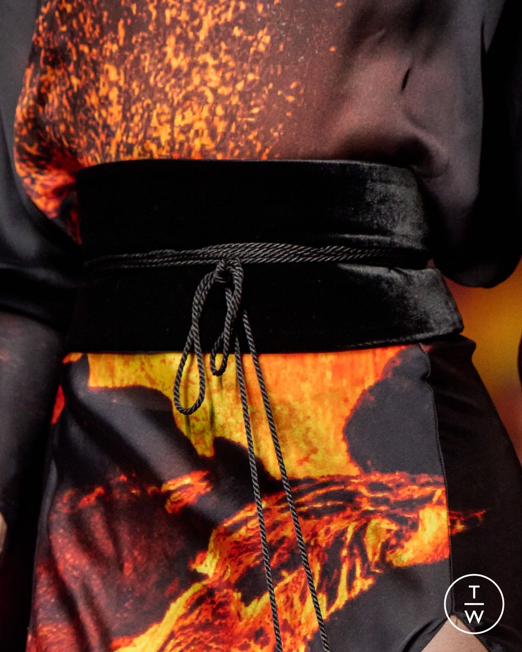 Fashion Week Milan Fall/Winter 2025 look 72 from the Roberto Cavalli collection womenswear accessories