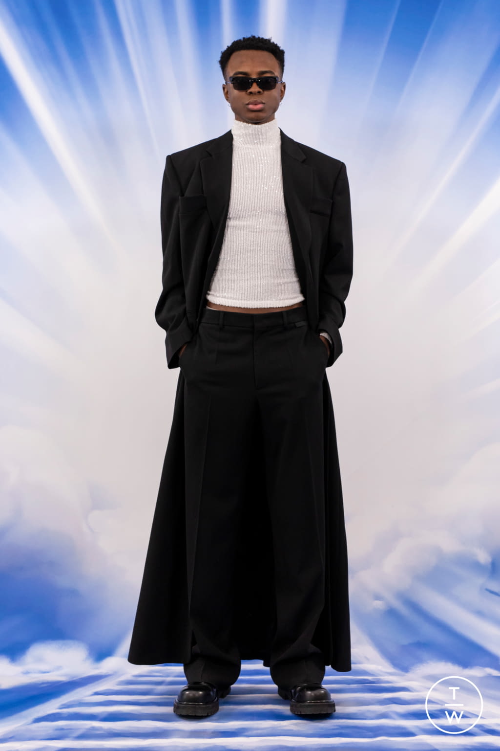 Fashion Week Paris Fall/Winter 2021 look 156 from the VETEMENTS collection menswear