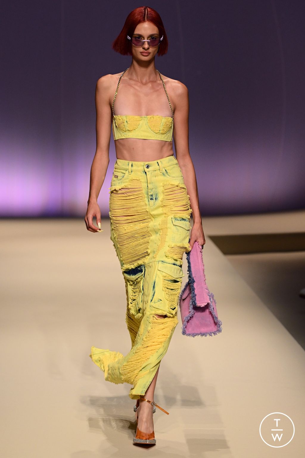 Fashion Week Milan Spring/Summer 2023 look 8 de la collection GCDS womenswear