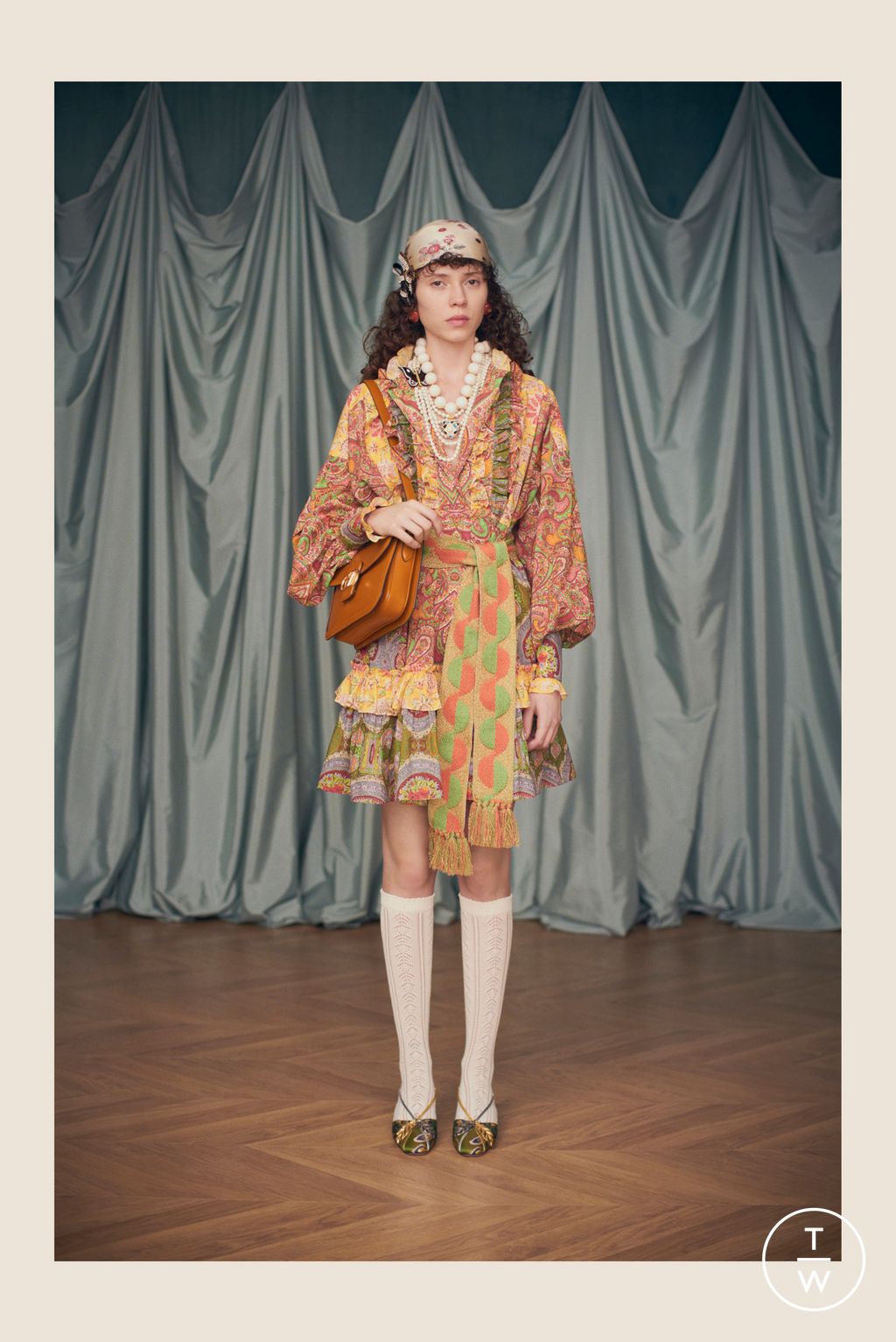 Fashion Week Paris Resort 2025 look 158 from the Valentino collection womenswear