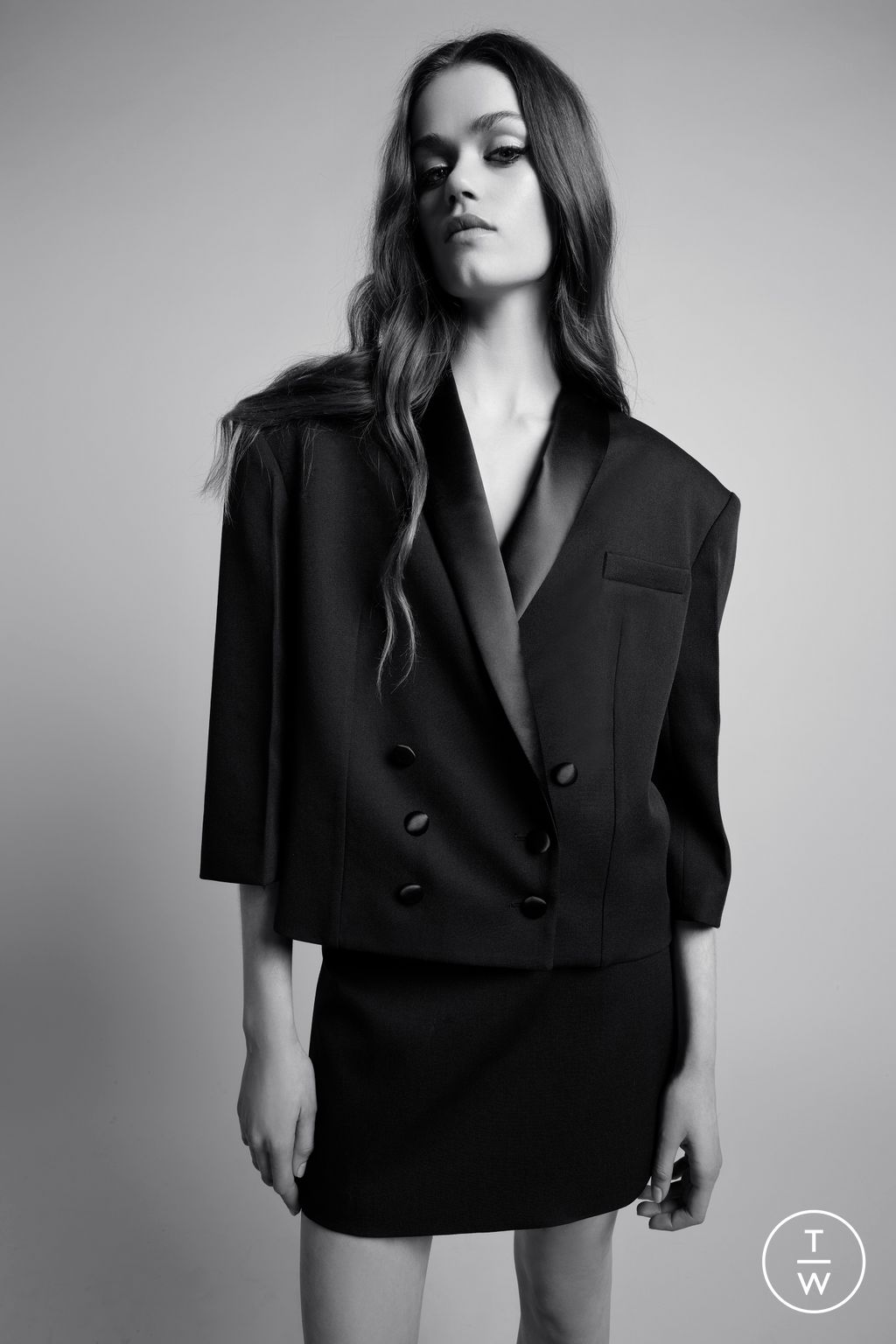 Fashion Week Paris Spring/Summer 2023 look 15 de la collection Julie de Libran couture