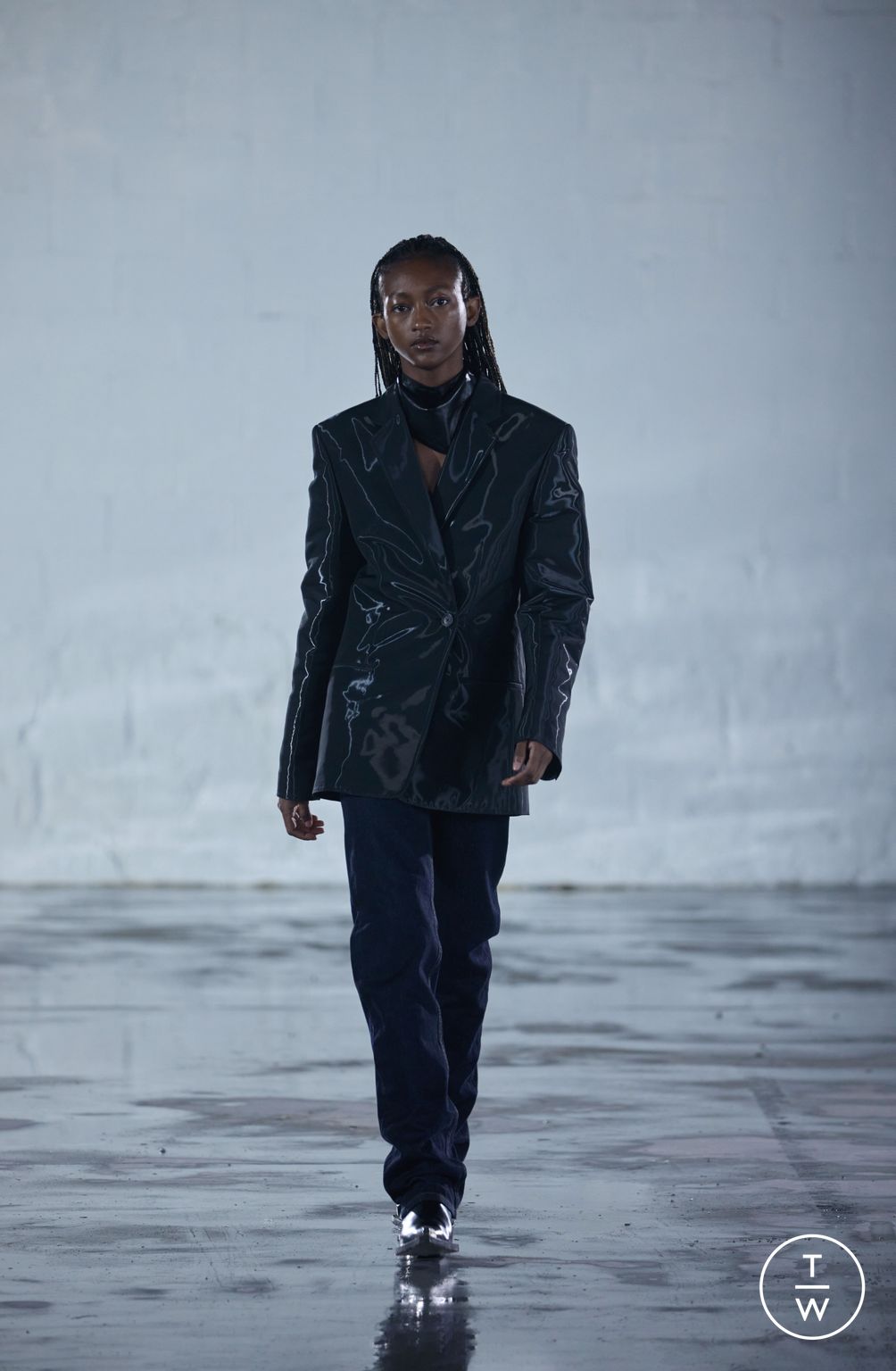 Fashion Week New York Fall/Winter 2023 look 15 from the Helmut Lang collection 女装
