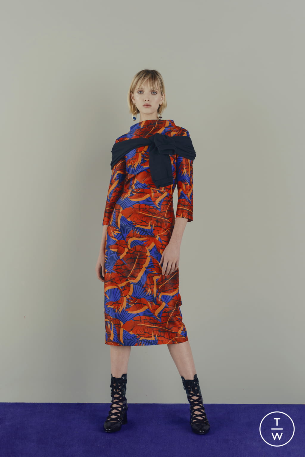 Fashion Week Milan Pre-Fall 2019 look 16 from the Stella Jean collection womenswear