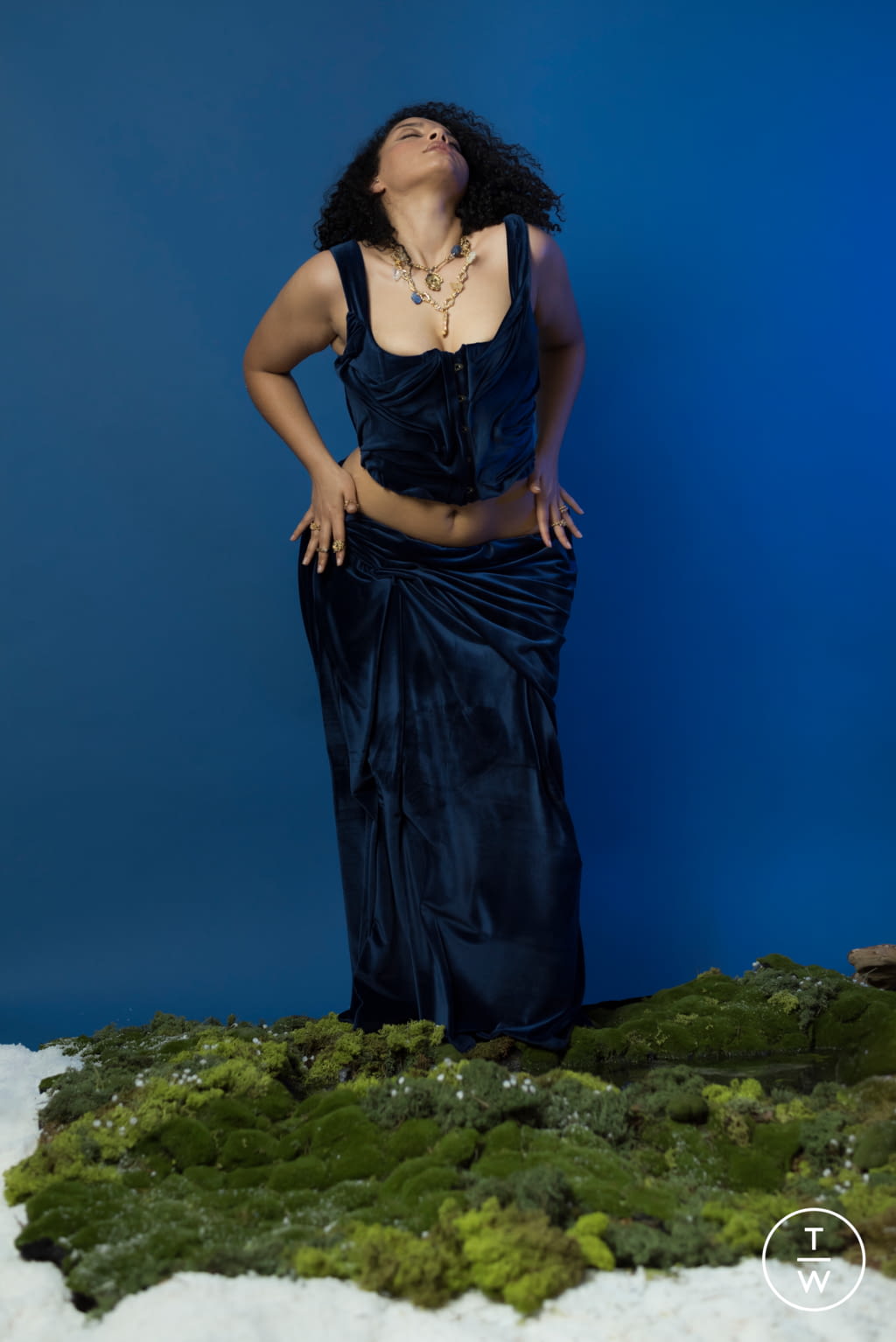 Fashion Week Paris Fall/Winter 2021 look 16 from the Di Petsa collection womenswear