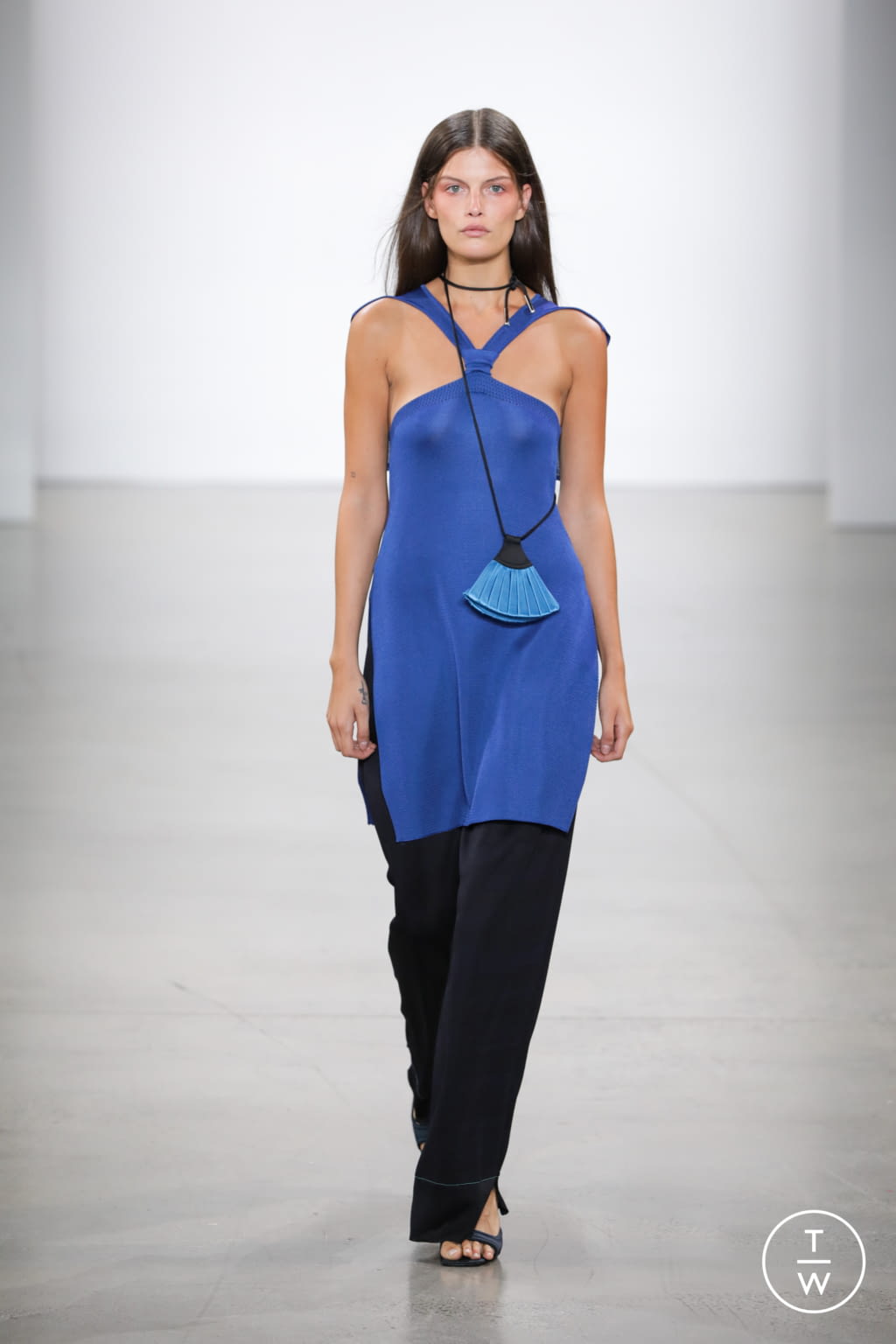 Fashion Week New York Spring/Summer 2022 look 16 from the Bevza collection womenswear