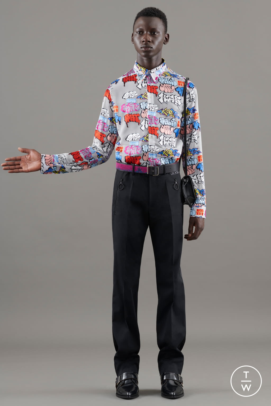Fashion Week Paris Resort 2021 look 15 from the Off-White collection menswear