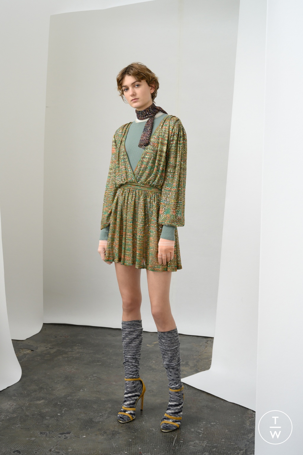 Fashion Week Milan Pre-Fall 2019 look 16 from the Missoni collection 女装