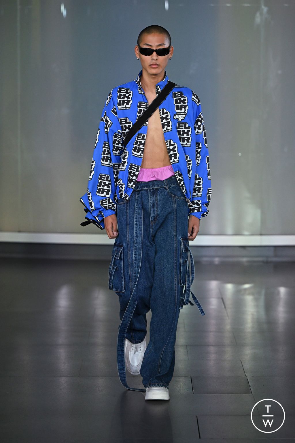 Fashion Week Milan Spring/Summer 2023 look 16 from the Dhruv-Kapoor collection menswear