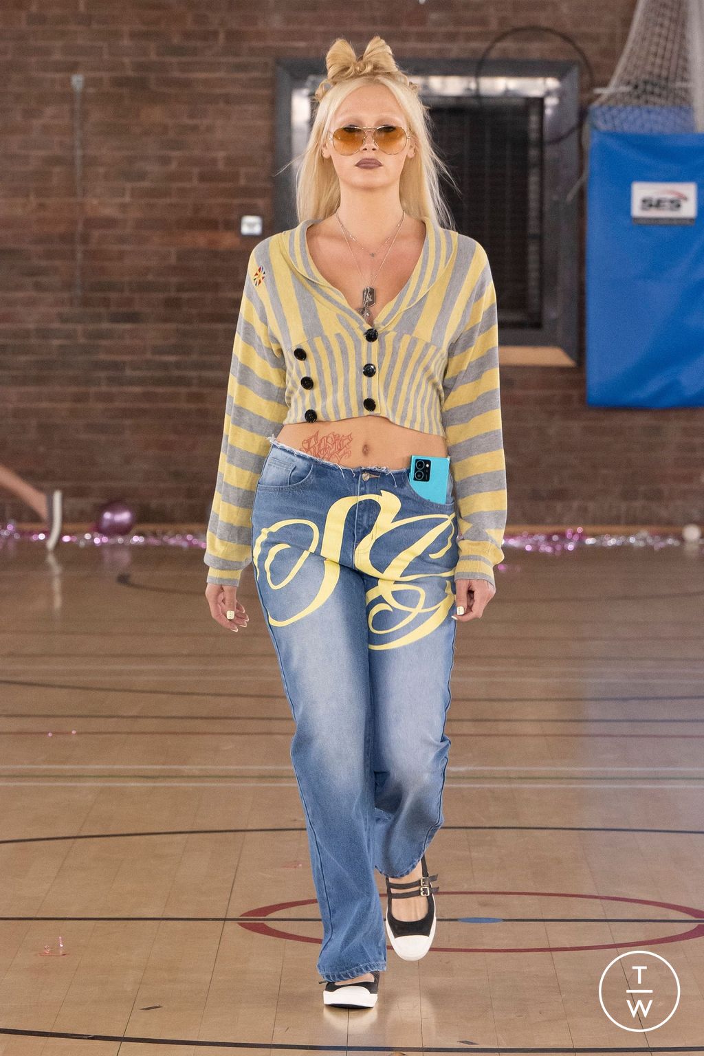 Fashion Week London Spring/Summer 2025 look 16 from the Sinead Gorey collection womenswear