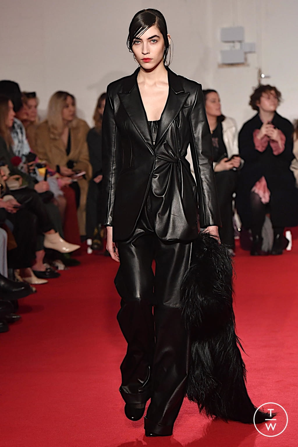 Fashion Week London Fall/Winter 2020 look 20 from the 16 Arlington collection womenswear