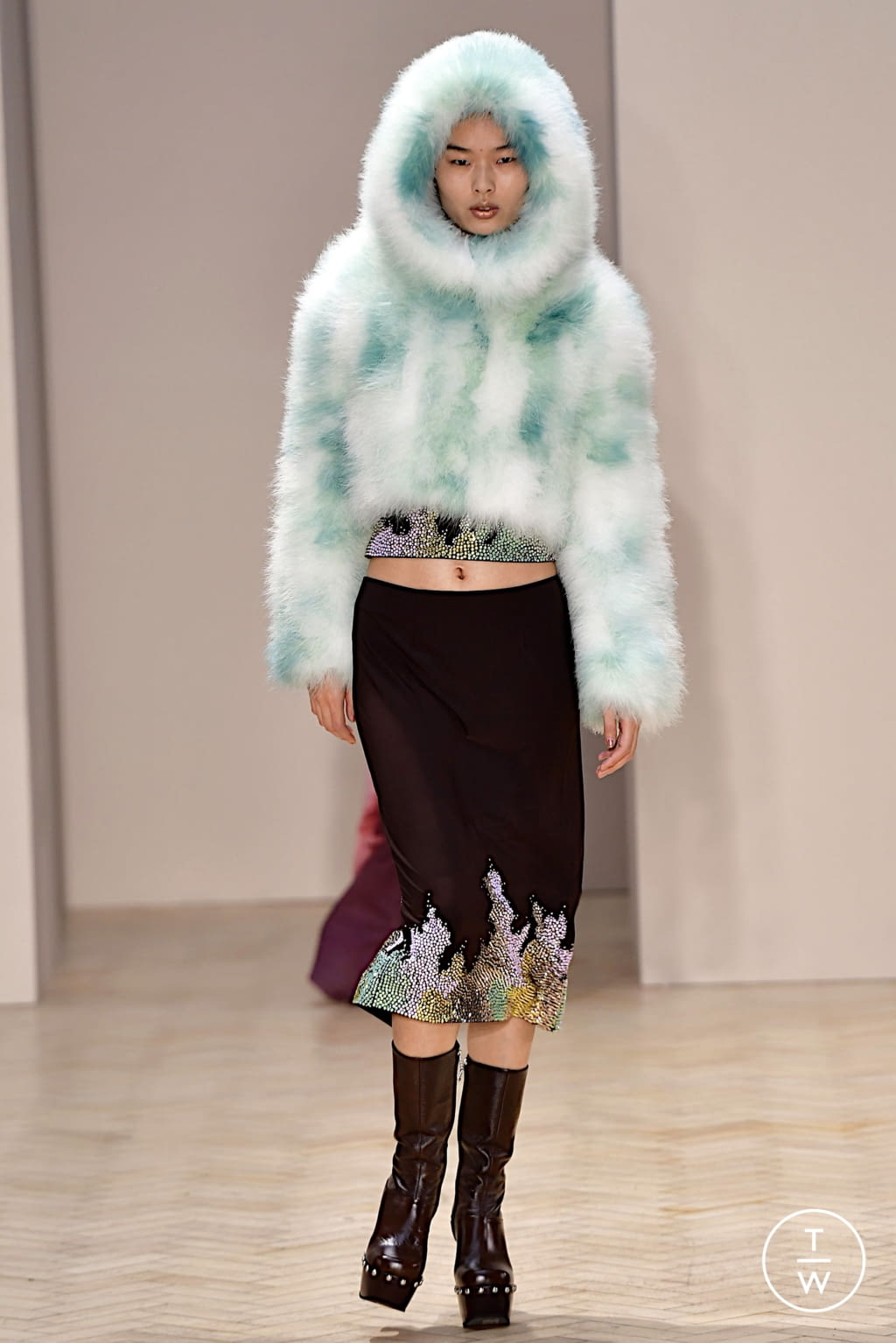 Fashion Week London Fall/Winter 2022 look 28 from the 16Arlington collection 女装