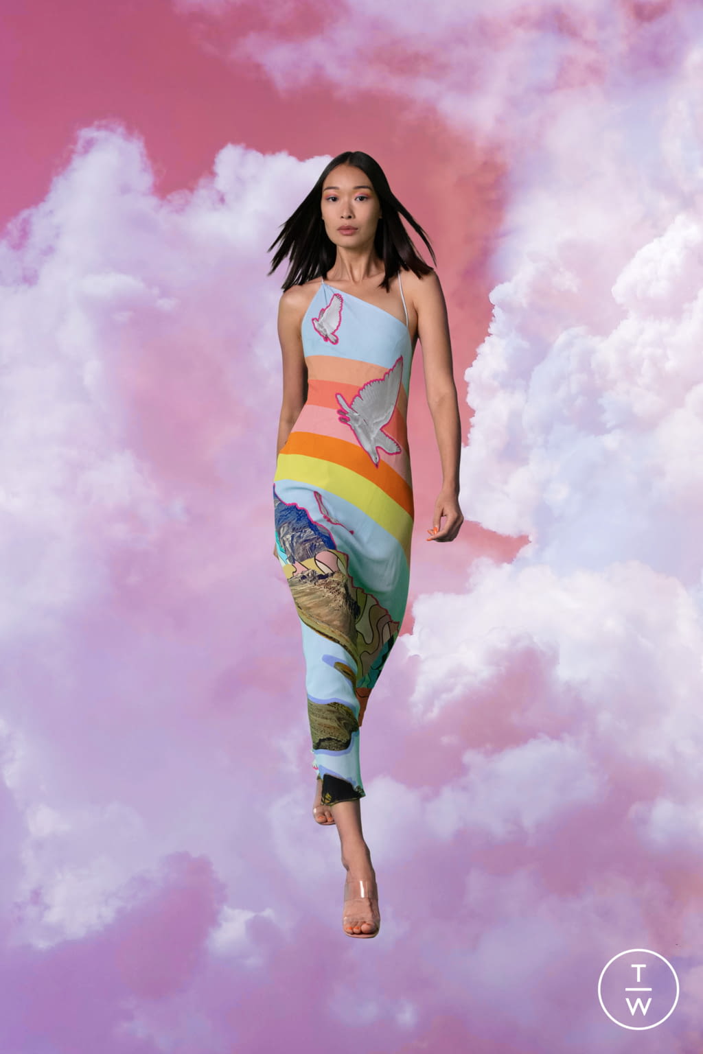 Fashion Week New York Spring/Summer 2022 look 16 de la collection Nicole Miller womenswear